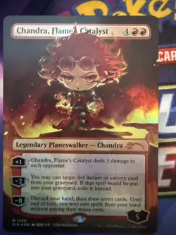 [1x] Chandra, Flame's Catalyst - Foil Near Mint, English Secret Lair MTG Magic - Image 1