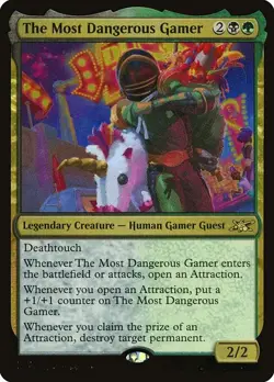 The Most Dangerous Gamer (Galaxy Foil)R Unfinity 460 NM - Image 1