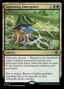 Squirming EmergenceR The Lost Caverns of Ixalan 241 NM - Image 1