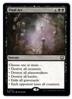 Final Act NM* Modern Horizons 3 Commander 0104 mtg -UnltdCards - Image 1