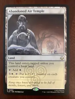 MTG / Abandoned Air Temple / TLA / #263 / Regular / Rare / NM - Image 1