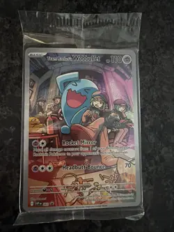 Team Rocket's Wobbuffet - SVP203 - Black Star Promo - Pokemon TCG - NM + SEALED - Image 1