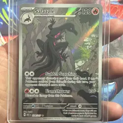 Pokemon TCG - Salazzle 224/217 Illustration Rare - Ascended Heroes Mint - Image 2