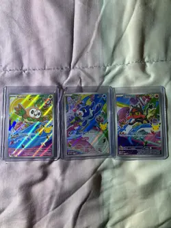 GEN 7 Alolan Pokemon TCG First Partner Illustration Collection Series 1 Set - NM - Image 1