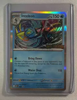 Pokemon Inteleon MEP 002 Mega Evolution Build-n-Battle Prerelease Promo - Image 1