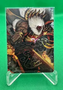 Braska’s Final Aeon Art Card Final Fantasy Series Mtg AAFIN 39 Gold Signature - Image 1
