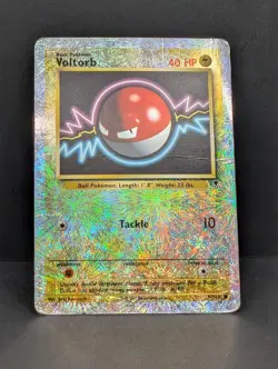 Pokemon Voltorb Legendary Collection Reverse Holo Rare Pokemon TCG Nintendo HP - Image 3