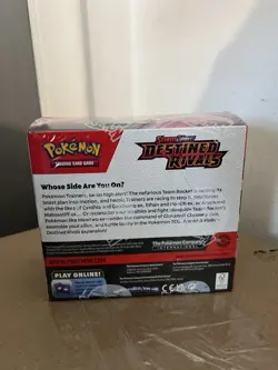 Pokemon Destined Rivals English Booster Box Sealed - Image 3