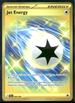 Jet Energy 252/191 Surging Sparks Pokemon TCG - Image 1