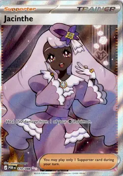 Jacinthe 110/088 Ultra Rare Perfect Order Pokemon Holo Near Mint - Image 1