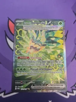 Pokemon TCG Teal Mask Ogerpon ex 211/167 Twilight Masquerade SIR Holo NM - Image 1