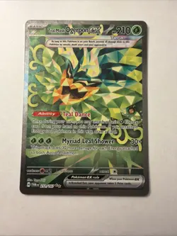 Pokemon TCG Teal Mask Ogerpon ex 211/167 Twilight Masquerade SIR Holo NM - Image 1