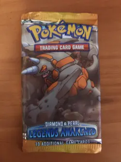 Pokemon Booster Pack Legends Awakened Sealed 2008 English Booster Pack - Image 1