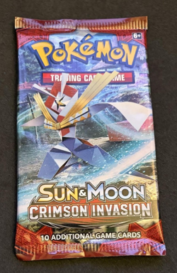 Pokemon Sun & Moon Crimson Invasion Booster Pack Sealed (1 Pack) - Image 3