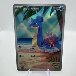 Pokemon TCG Misty's Lapras Destined Rivals 194/182 Illustration Rare - Image 1