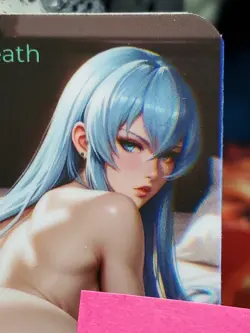 1/1 Only 1 Made Esdeath Butt Spicy Akame Topless Lonestar Customs Waifu Card - Image 3