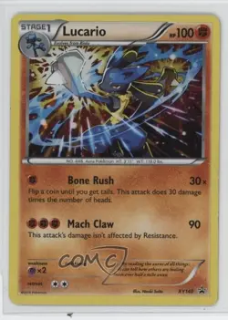 Lucario Pokemon XY Black Star Promo #XY140 - Image 1