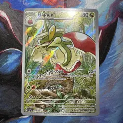 Flapple 210/191 Surging Sparks Holo Illustration Rare Full Art Pokemon TCG NM - Image 1