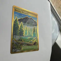 Gravity Mountain 250/191 Surging Sparks Holo Gold Hyper Rare Pokemon TCG - Image 1