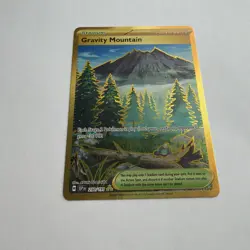 Gravity Mountain 250/191 Surging Sparks Holo Gold Hyper Rare Pokemon TCG - Image 3