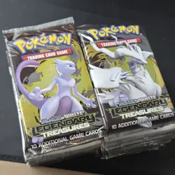 Thirty-Six Pokemon Black and White Legendary Treasures Booster Packs (36 packs) - Image 1