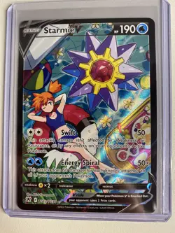 Starmie V TG13/TG30 Pokemon TCG Astral Radiance Trainer Gallery Full Art NM - Image 3