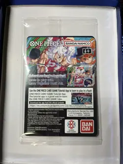 Bandai One Piece Card Game Monkey.D.Luffy US Voyage Promo Holo 5000 Power - Image 2