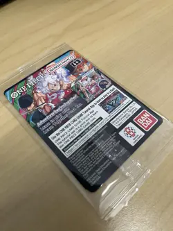 Bandai One Piece Card Game Monkey.D.Luffy US Voyage Promo Holo 5000 Power - Image 3