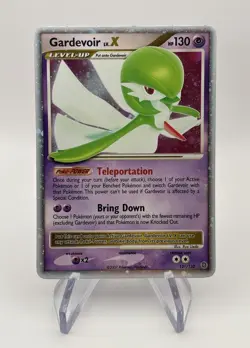 Pokemon Gardevoir Secret Wonders Holo Rare LV.X Card No.131/132 2007 - Image 1