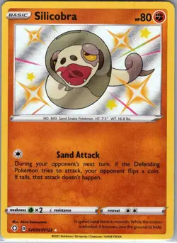 Silicobra SV070/SV122 Shining Fates: Shiny Vault - Pokemon Card - NM - Image 1