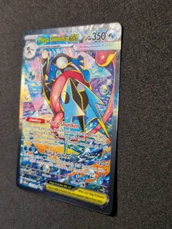 (UK IN-Hand) Mega Greninja ex 116/086 Chaos Rising SIR English Pokemon Card NM/M - Image 3