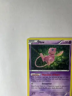 Mew 29/124 Holo Pokemon Card Fates Collide - Image 3