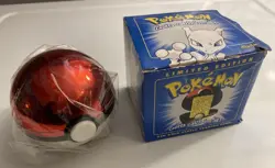 1999 Pokemon Burger King 23K Gold Plated Mewtwo Card Sealed Poke Ball SP5 - Image 1