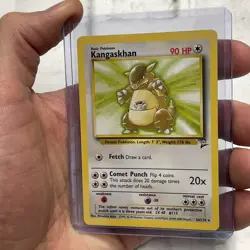 Pokemon KANGASKHAN Card 26/130 Rare Base Set 2 English Regular Unlimited NM/MT - Image 2