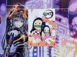Beautiful Waifu Card - Nezuko Bikini - Goddess ACG Custom DIY Fan Art Card Sexy - Image 2