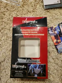 WeiB (Weiss) Schwarz English Trial Deck Fate Apocrypha Open Unplayed - Image 4