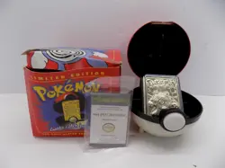 Burger King Pokemon Poliwhirl 23K Gold Plated Trading Card 1999 - Image 1
