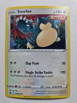 Snorlax - SWSH119 SWSH: Sword & Shield Promo Cards NM - Image 1