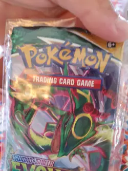 Nintendo Pokemon Sword & Shield Evolving Skies Sleeved Booster Trading Card Game - Image 1