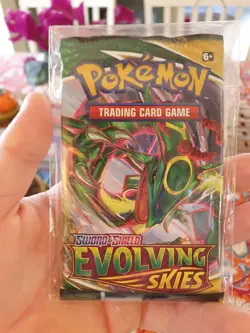 Nintendo Pokemon Sword & Shield Evolving Skies Sleeved Booster Trading Card Game - Image 2