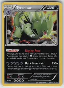 Tyranitar - 56/124 (Cosmos Holo) Miscellaneous Cards & Products Promo 056/124 NM - Image 1
