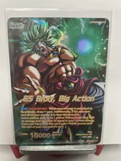Bandai Dragon Ball Super Card Game BT27 Broly SS Broly Leader Awaken Cards Lot - Image 1