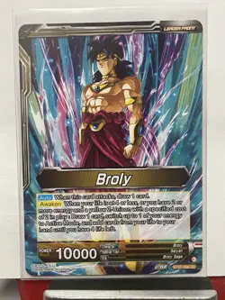 Bandai Dragon Ball Super Card Game BT27 Broly SS Broly Leader Awaken Cards Lot - Image 5