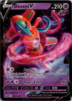Deoxys V SWSH266 SWSH: Sword & Shield Promo Cards Holo - Image 1