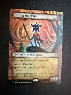 Hexing Squelcher (Showcase) Lorwyn Eclipsed MTG Foil Near Mint - Image 2