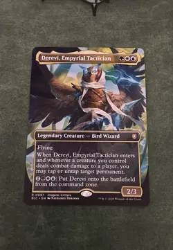 MTG Derevi, Empyrial Tactician (Borderless) Commander: Bloomburrow - Image 1
