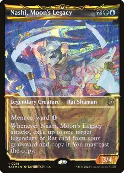 Foil Nashi, Moon's Legacy (Showcase)R March of the Machine: The Aftermath 89 NM - Image 1