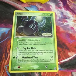 Pokemon TCG Pinsir 24/92 EX Legend Maker Holo Stamped Card NM - Image 2