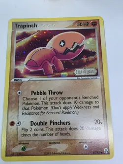 Pokemon Trapinch 67/92 Legend Maker Reverse Stamp - Image 2