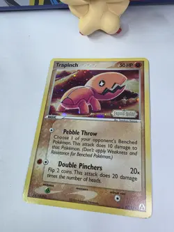 Pokemon Trapinch 67/92 Legend Maker Reverse Stamp - Image 4